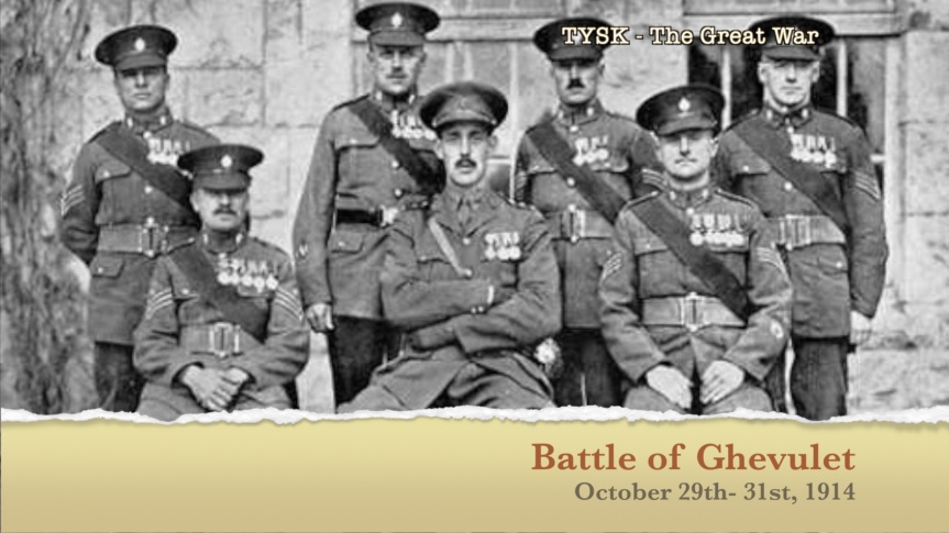 1914-39 Battle of Gheluvelt  29 October – 31 October 1914